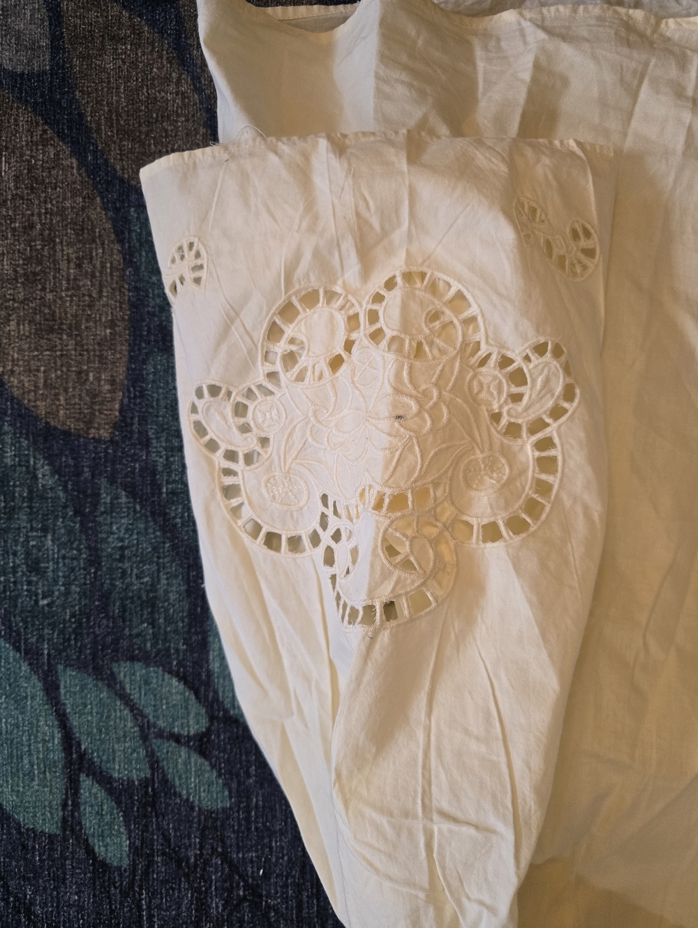 Light Butter Yellow Embroidered Top